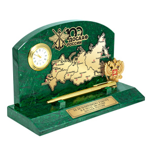 фото 22дос Набор настольный с эмблемой "К016" размером 200x125x80 мм